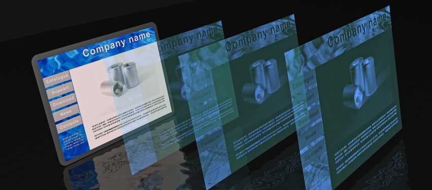 Photo if irrelevant generic landing page