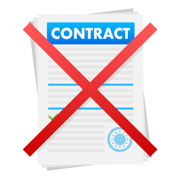 Image showing that at ANRO Digital, there is no contract